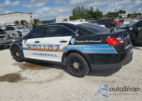 2018 Ford Taurus Police Interceptor из США, поврежденный, VIN 1FAHP2MK5JG131400